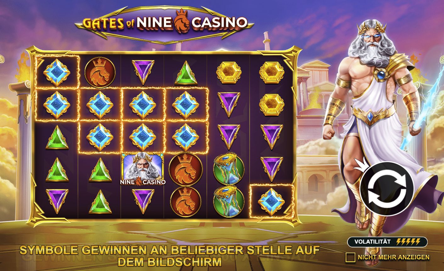 Nine Casino Jouer à vos jeux préférés